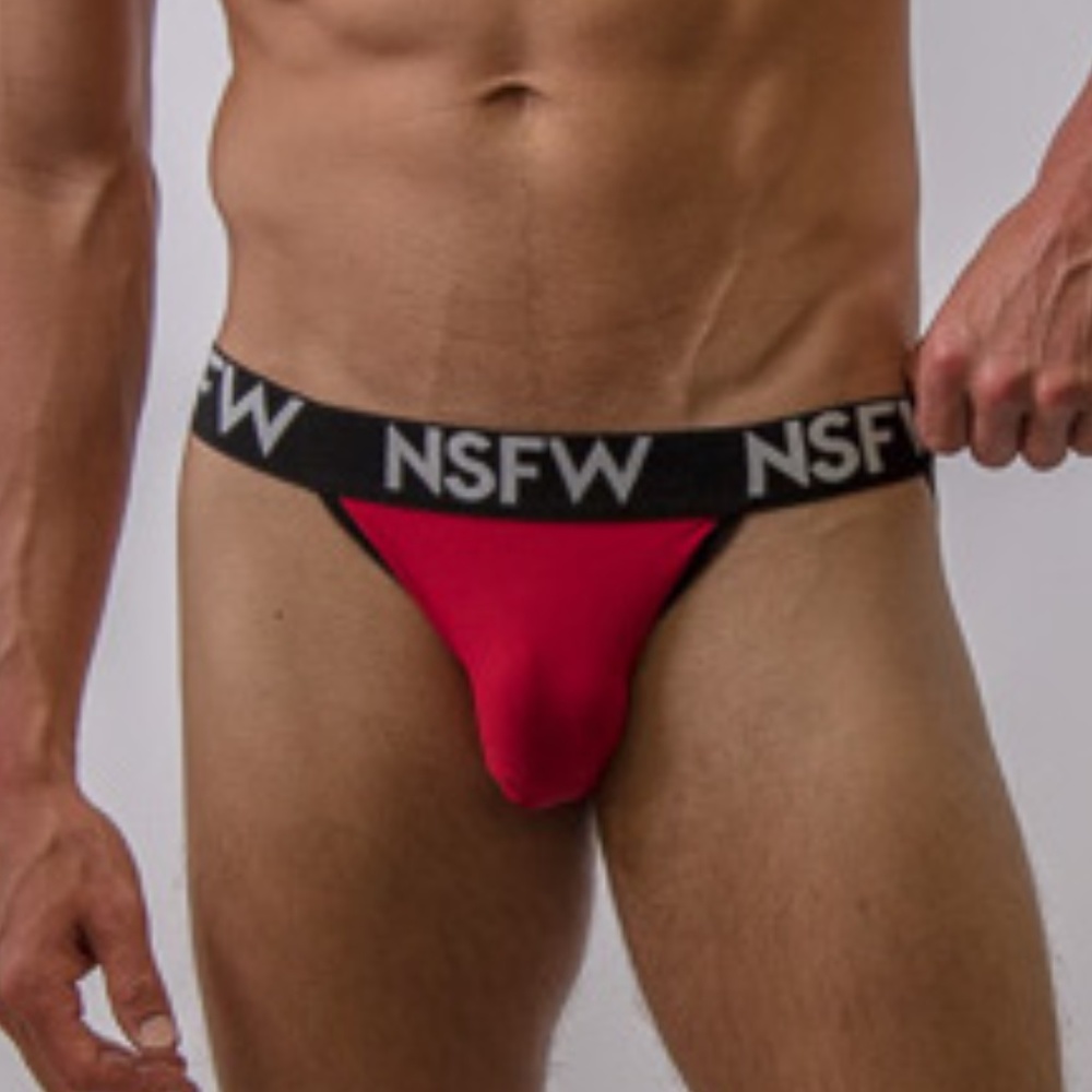 NEW: Red NSFW Jockstrap